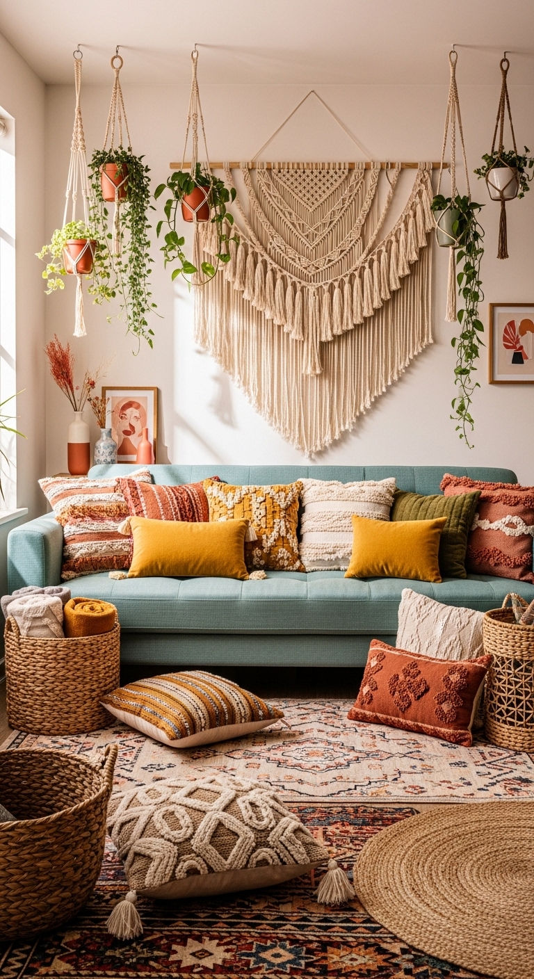 3. Aqua Meets Boho Paradise
