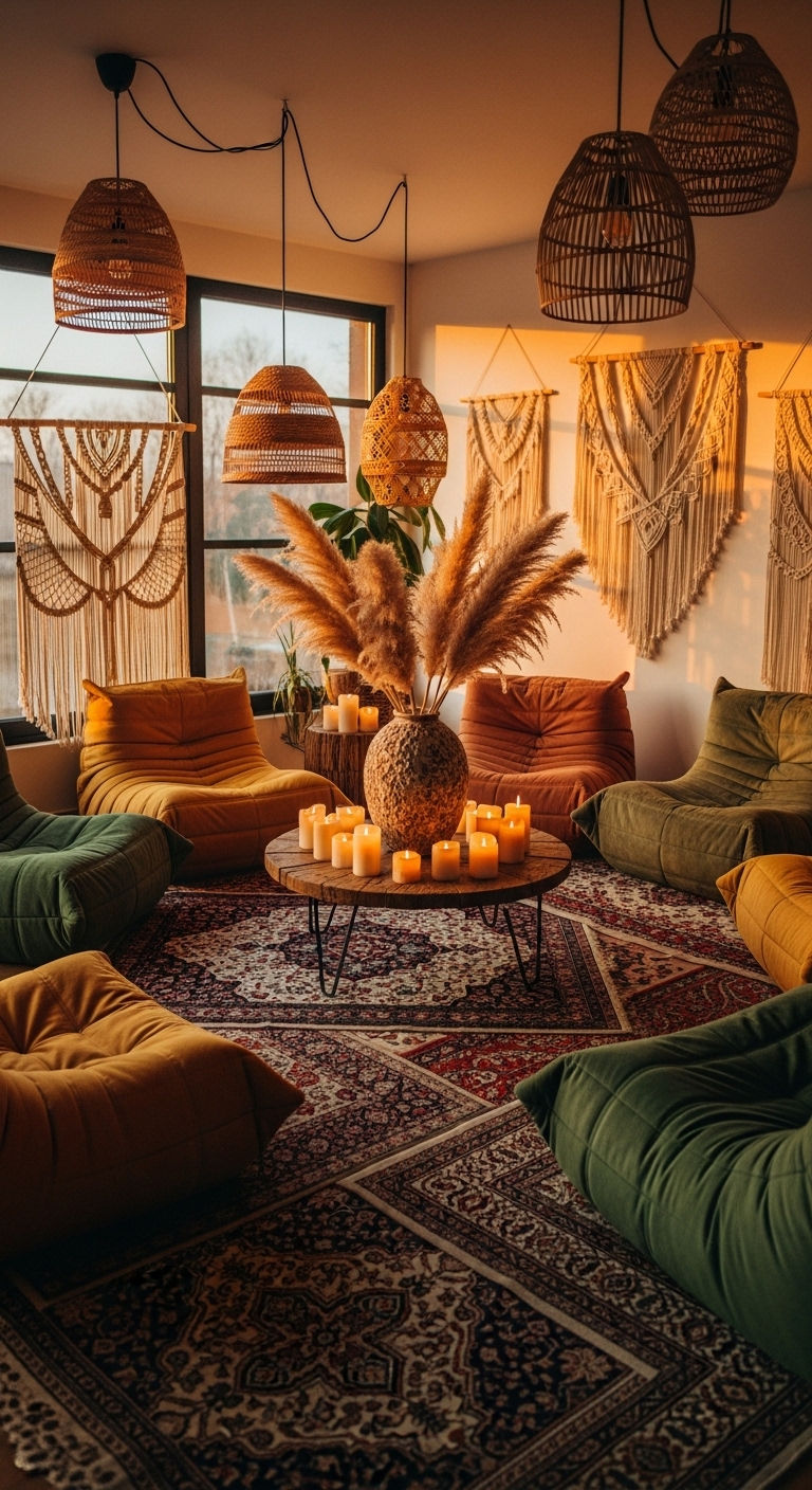 2. Boho Chill Lounge