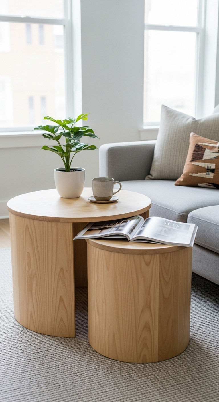11. Compact Nesting Tables