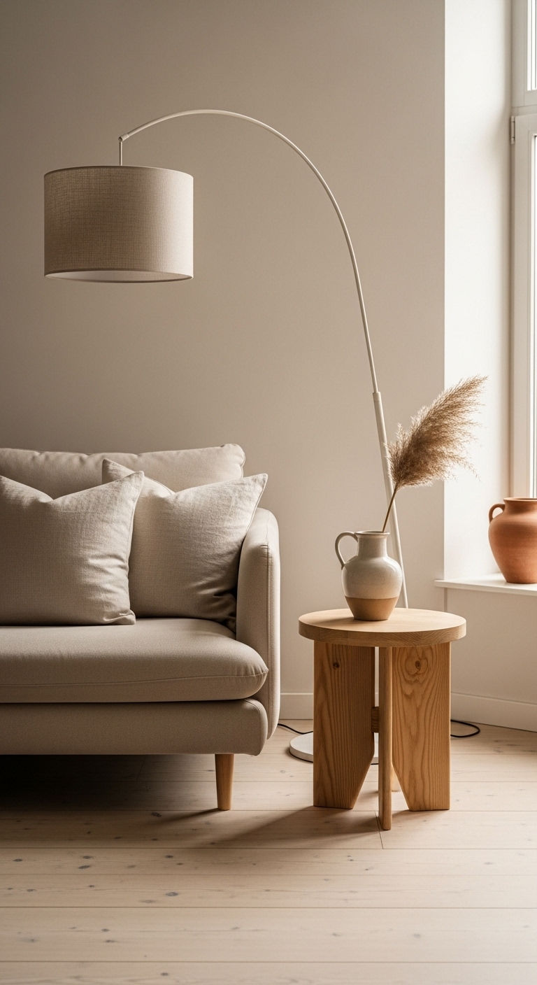 16 Modern Sofa Living Room Interior Design Ideas to Refresh Your Home 29 16. Contemporary Warm Minimal