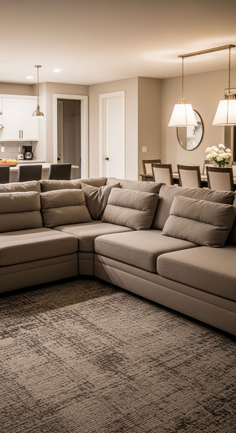 12. Corner Sectional for Open Concept Living