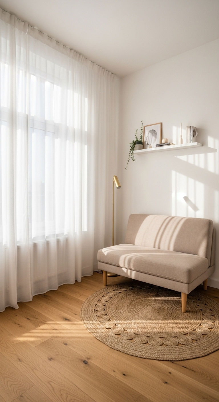 13 Loveseat Sofa Ideas for Small Living Rooms and Tight Spaces 2 1. Cozy Corner Charm