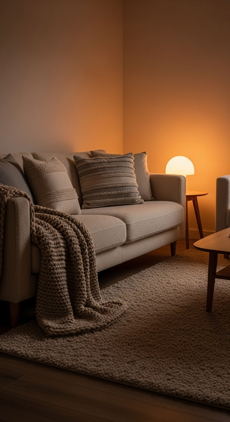16 Modern Sofa Living Room Interior Design Ideas to Refresh Your Home 18 10. Cozy Modern Textures