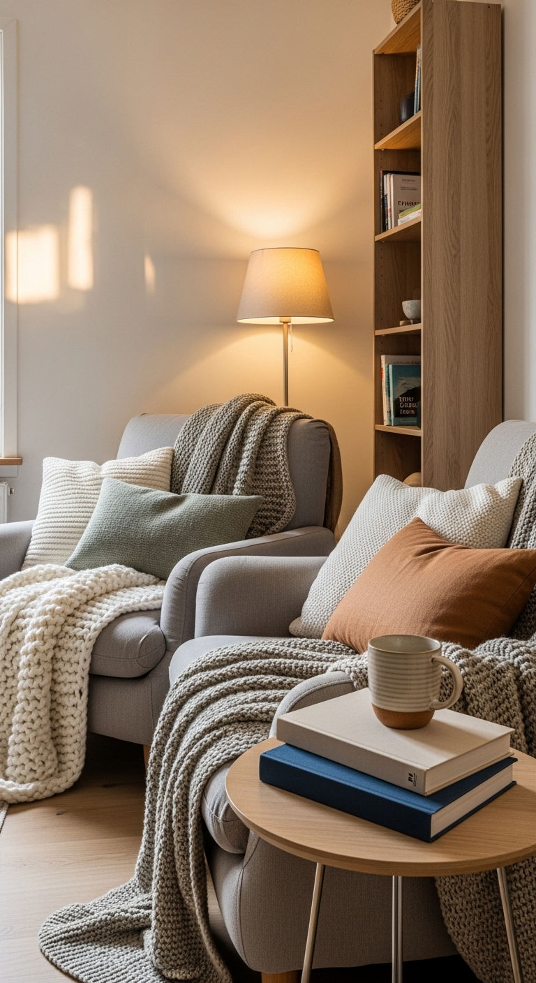 5. Cozy Reading Corner Cluster