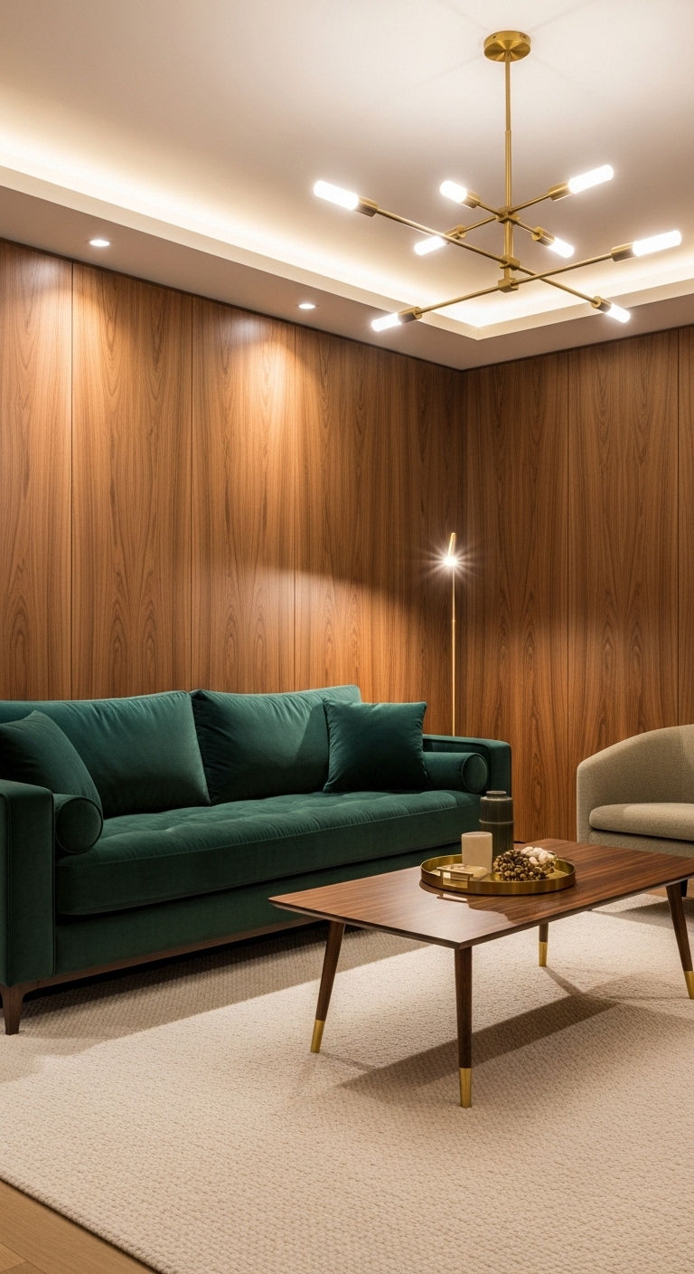 9. Dark Wood Luxury Backdrop
