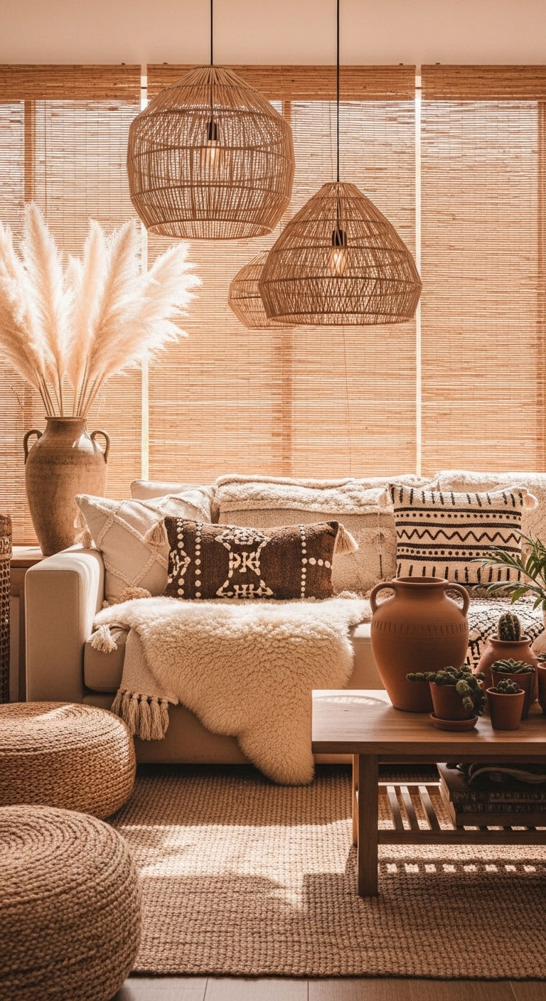 8. Earthy Boho Luxe