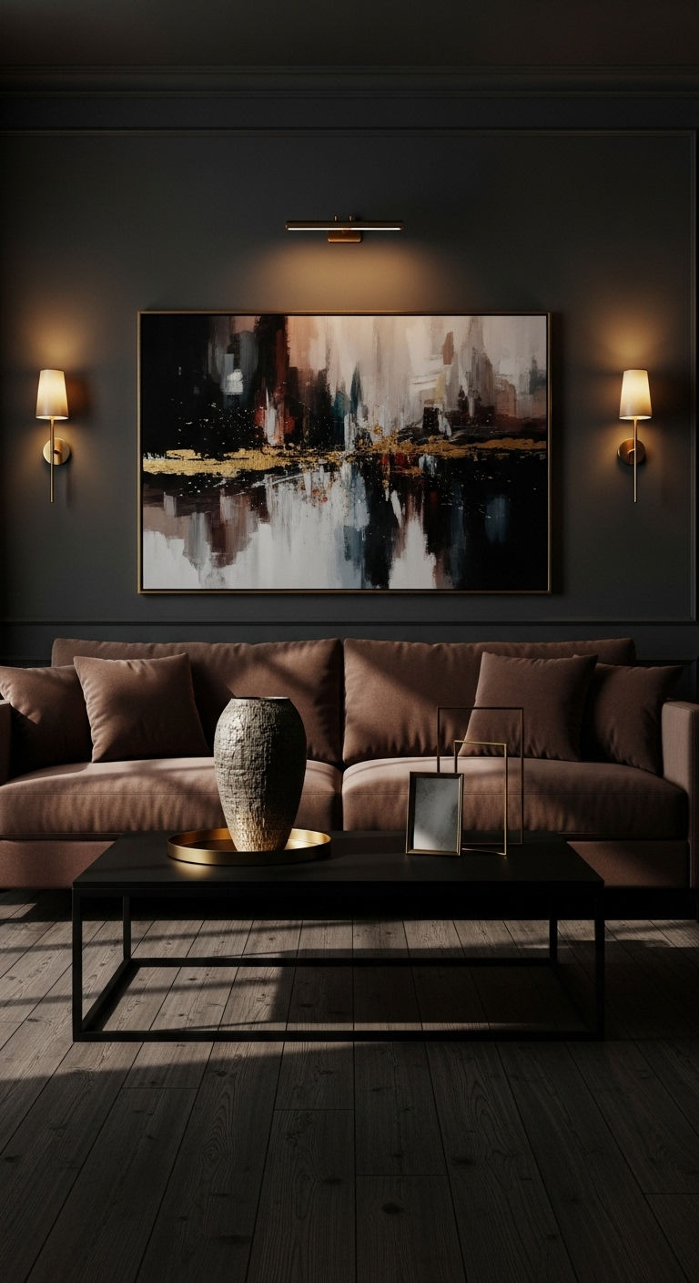 3. Earthy Boho Mocha Retreat
