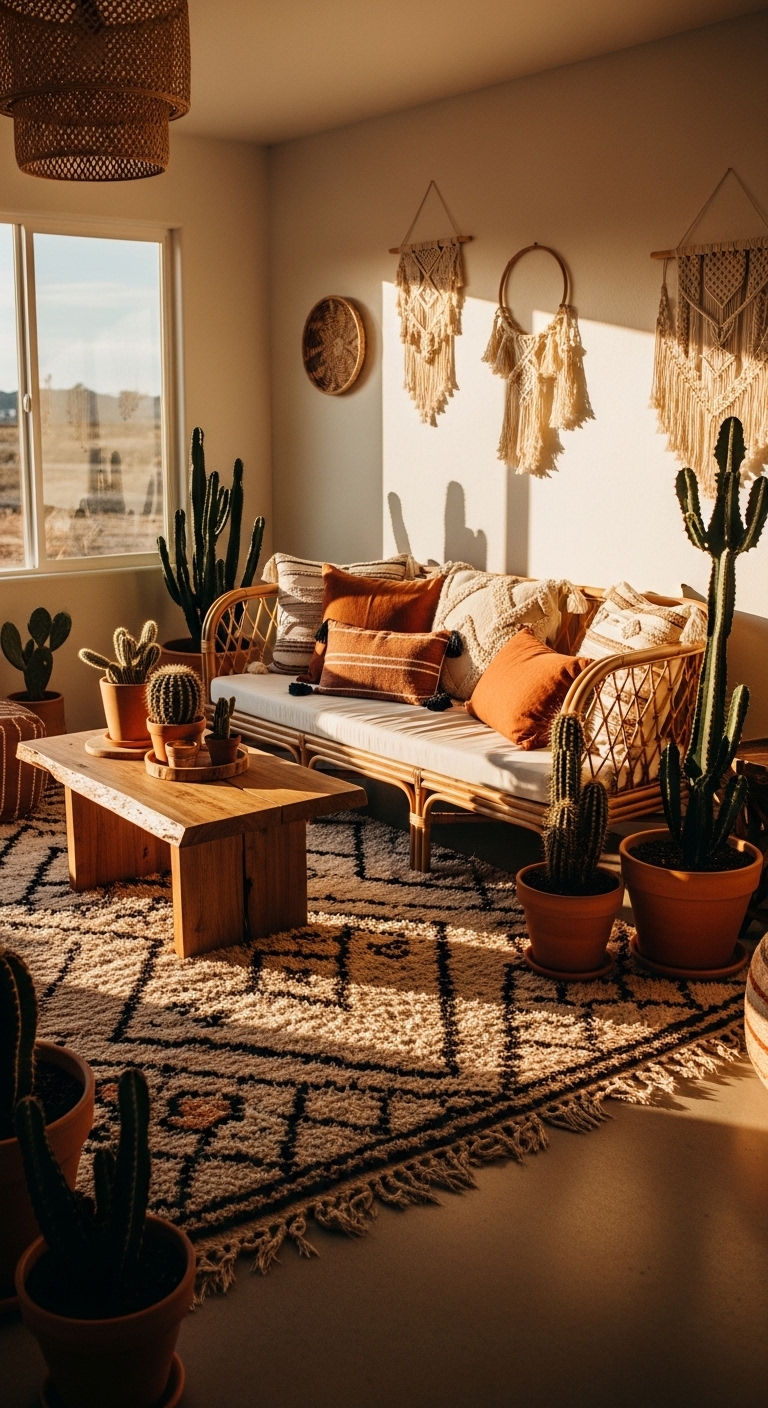 7. Earthy Desert Chic