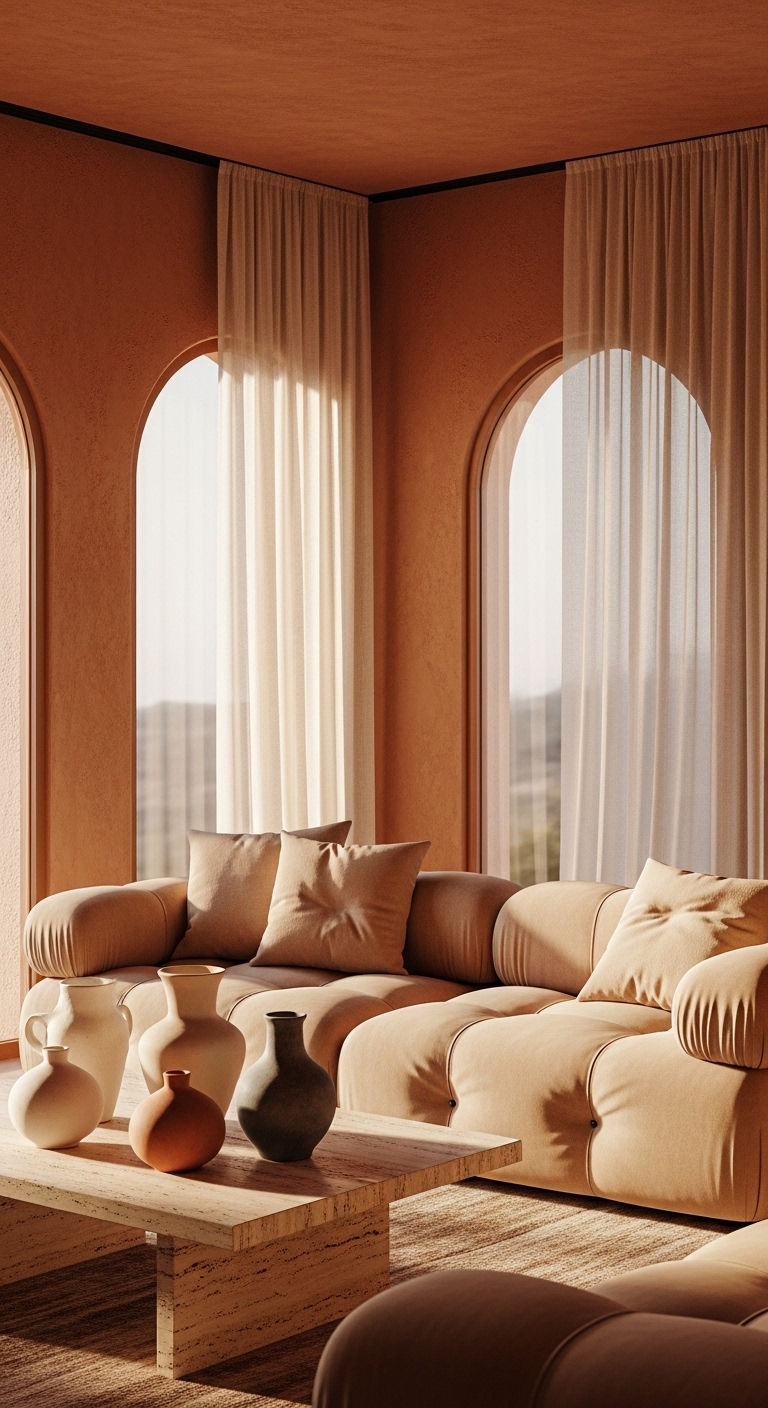 7. Earthy Mediterranean Warmth