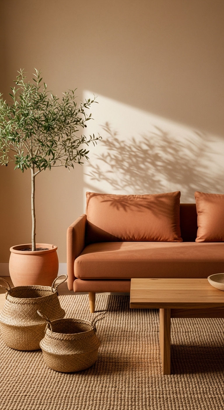 8. Earthy Organic Modern