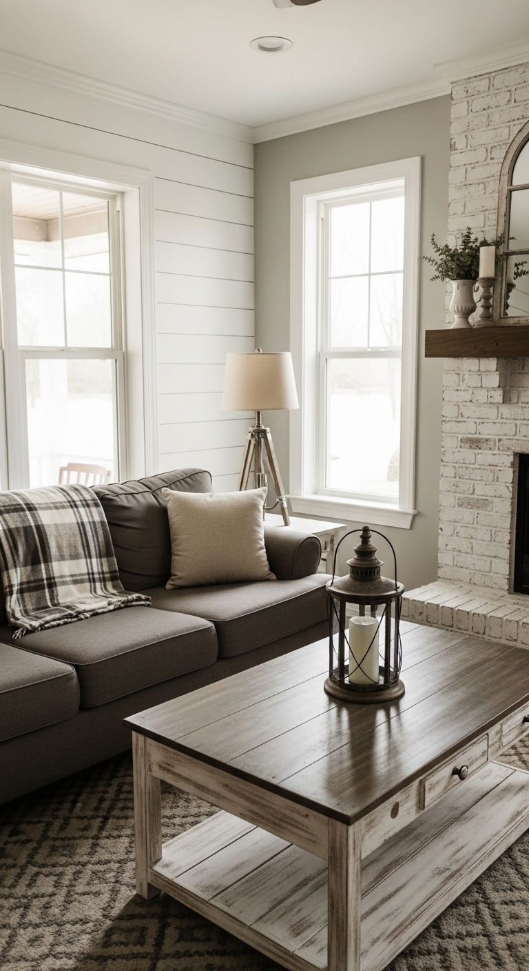 7. Farmhouse Neutral Charm