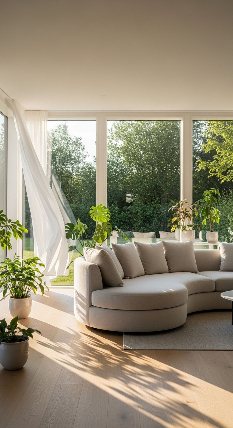 2. Floor-to-Ceiling Window Embrace