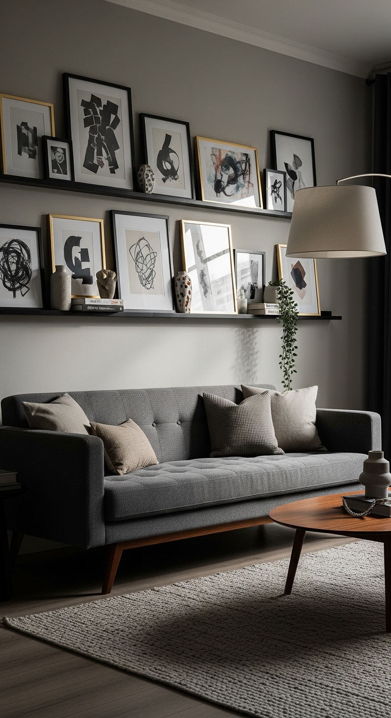 4. Gallery Shelf Showcase