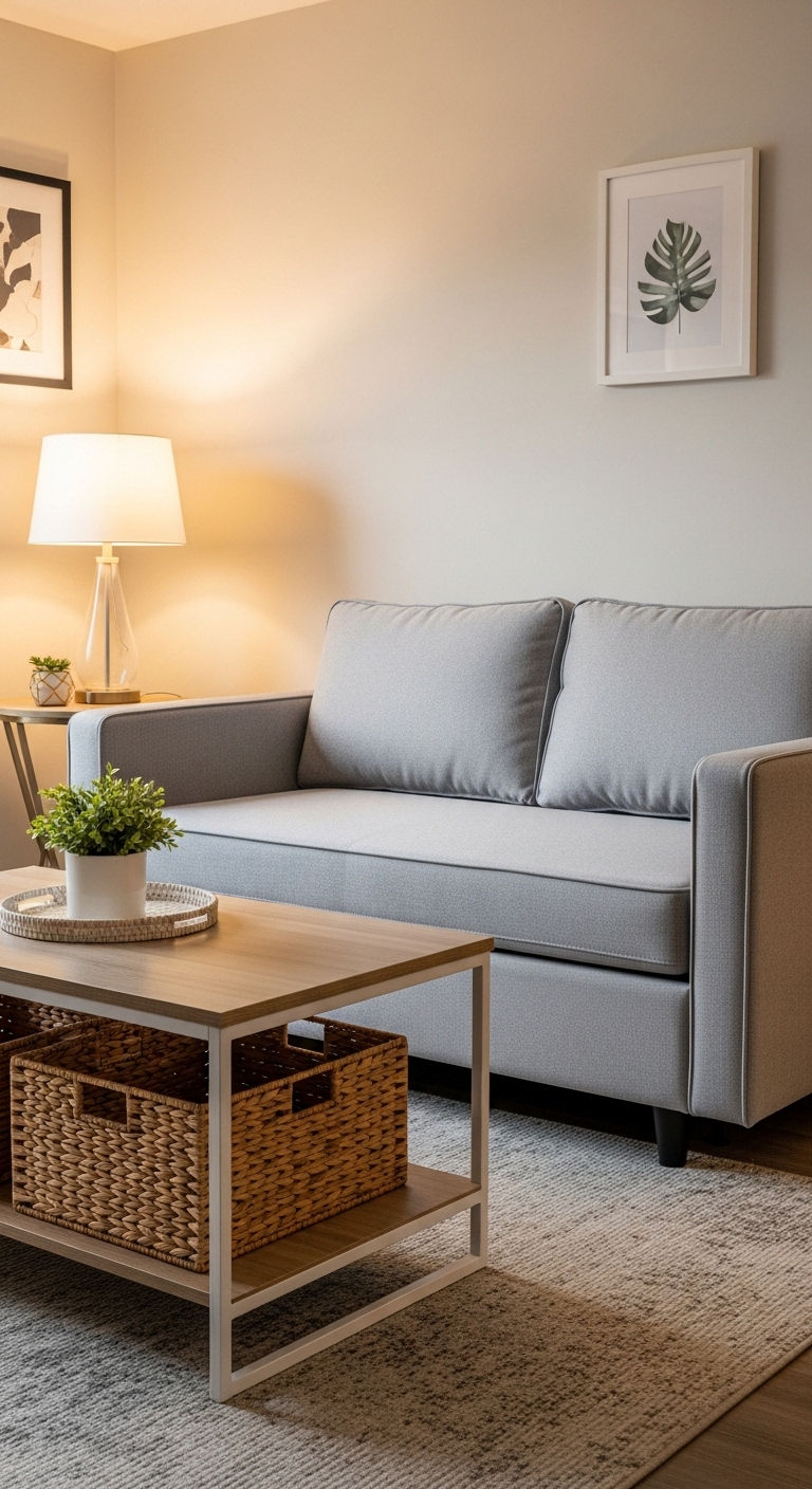 13 Loveseat Sofa Ideas for Small Living Rooms and Tight Spaces 13 12. Hidden Storage Hero