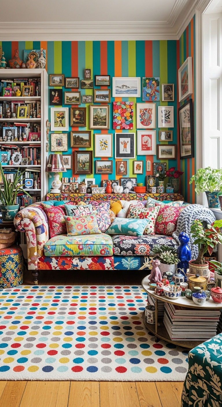 12 Funky Sofa Living Room Ideas for a Bold, Personality-Packed Interior 11 10. Industrial Funk Fusion