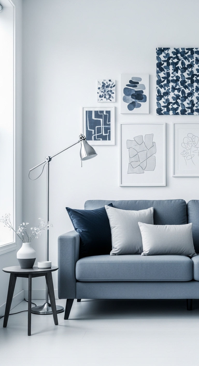 16 Beige Living Room With Grey Sofa Ideas That Feel Warm and Inviting 22 11. Japandi Serenity