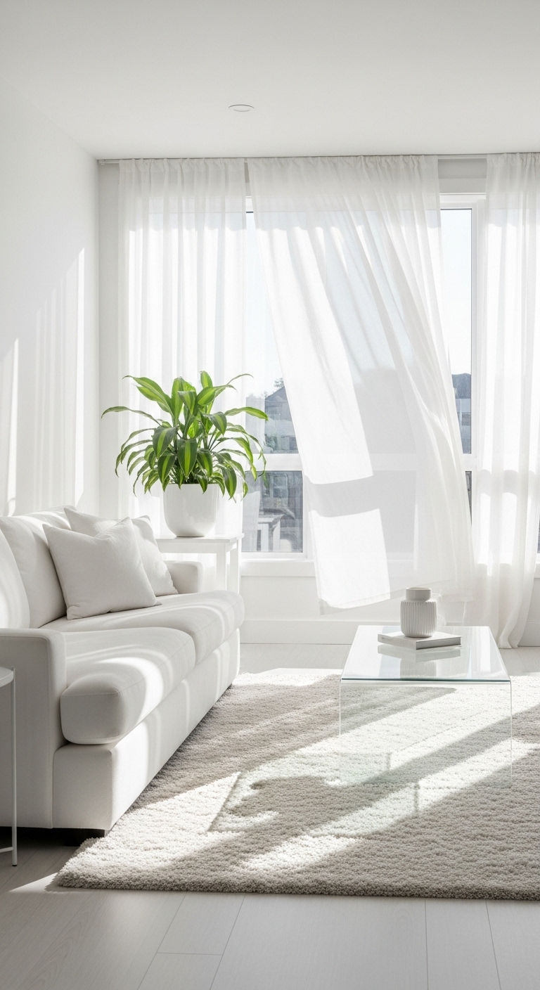 16 Modern Sofa Living Room Interior Design Ideas to Refresh Your Home 26 14. Light & Airy White Haven