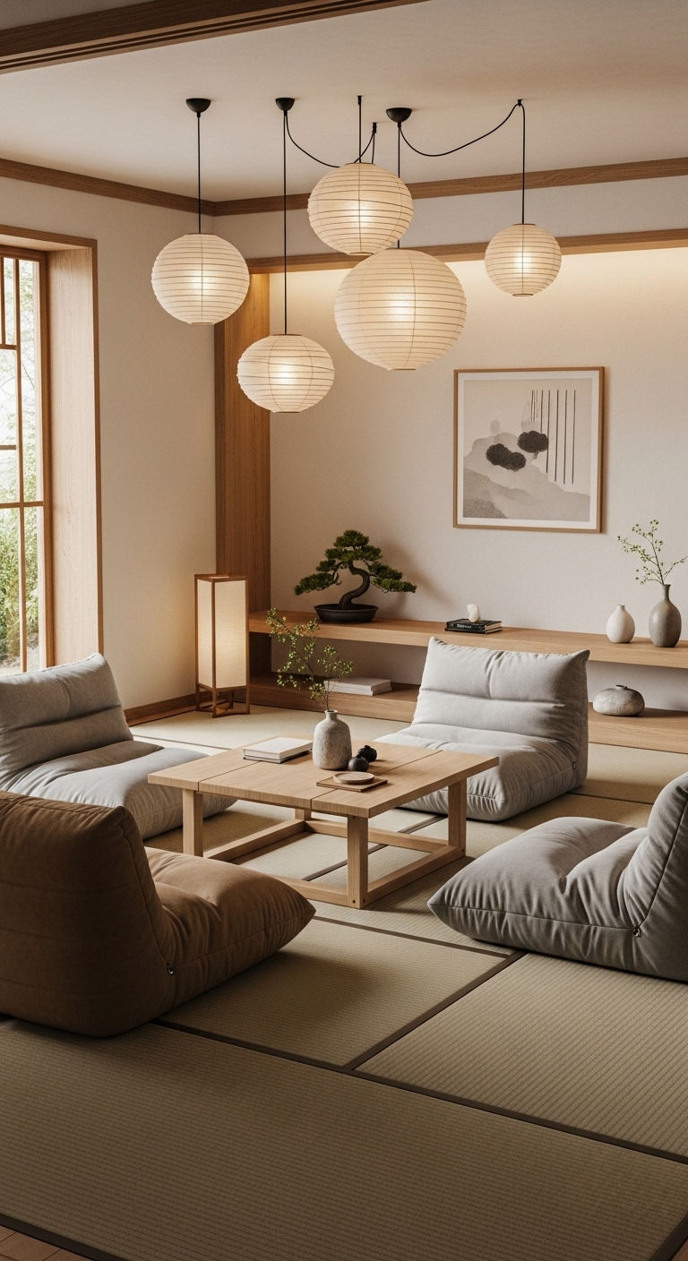 8. Low Lounge Floor Chairs