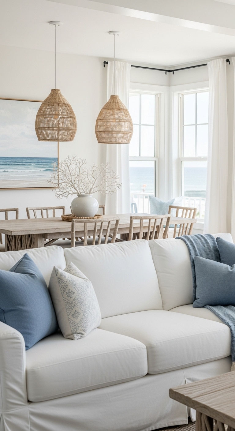 12 Dining Table Behind the Sofa Living Room Ideas for Open Floor Plans 5 4. Luxury Open Concept Statement