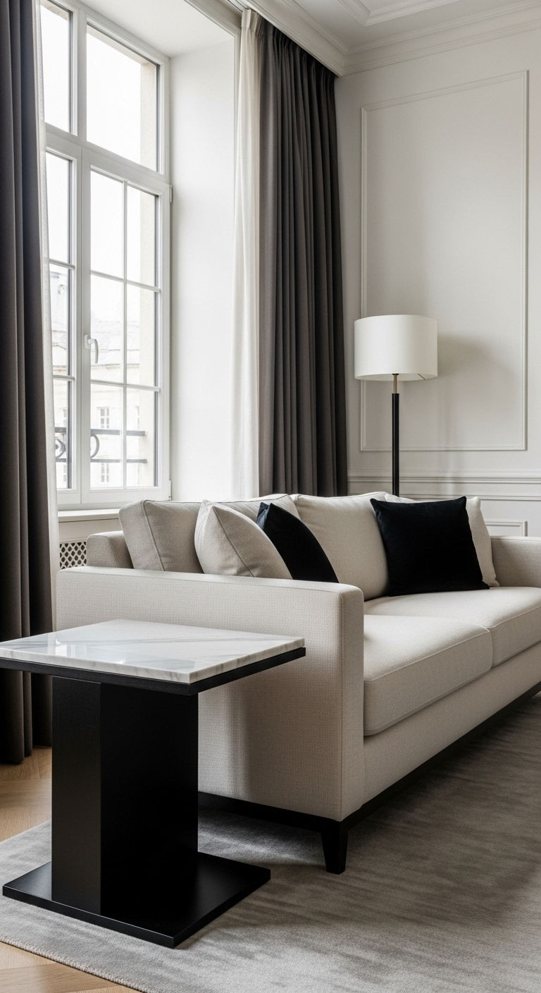 8. Marble Top Elegance
