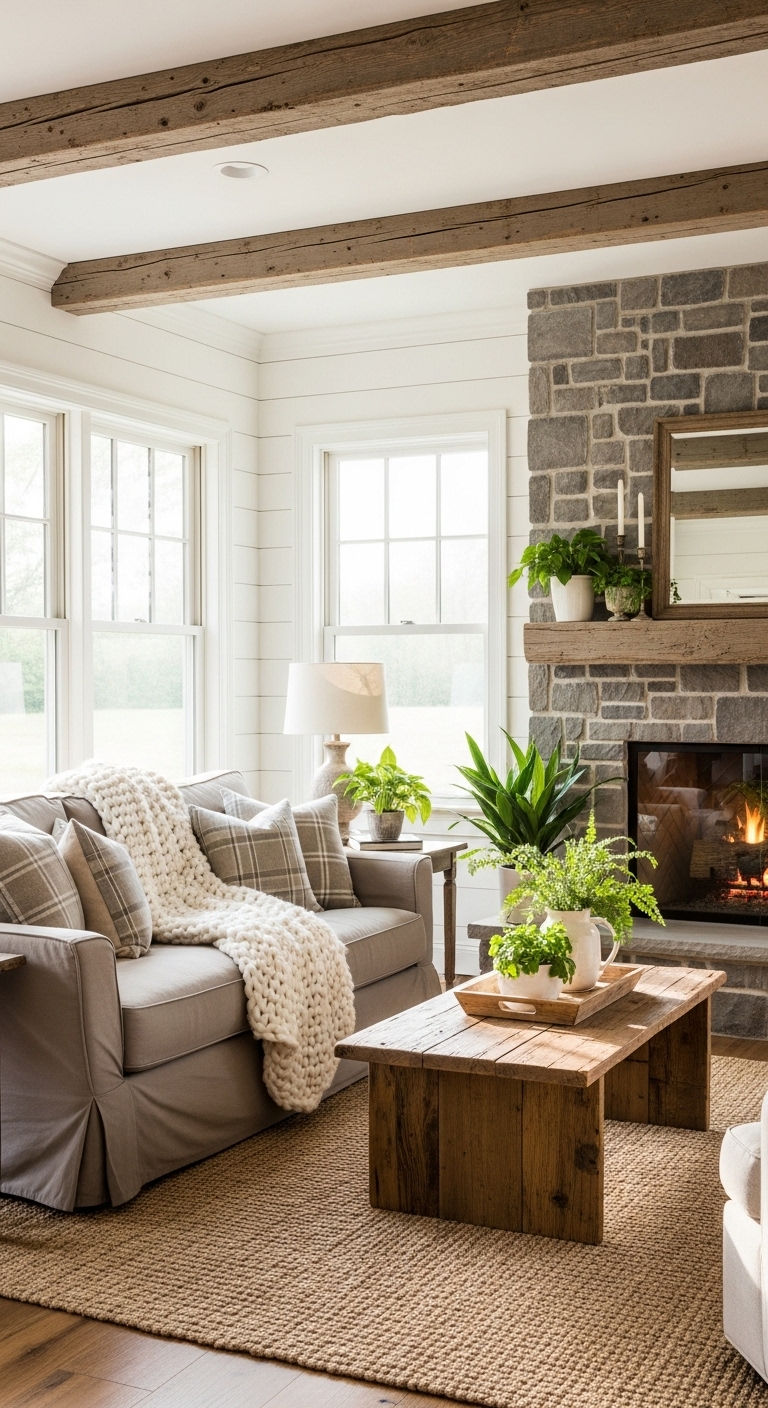 5. Modern Farmhouse Comfort
