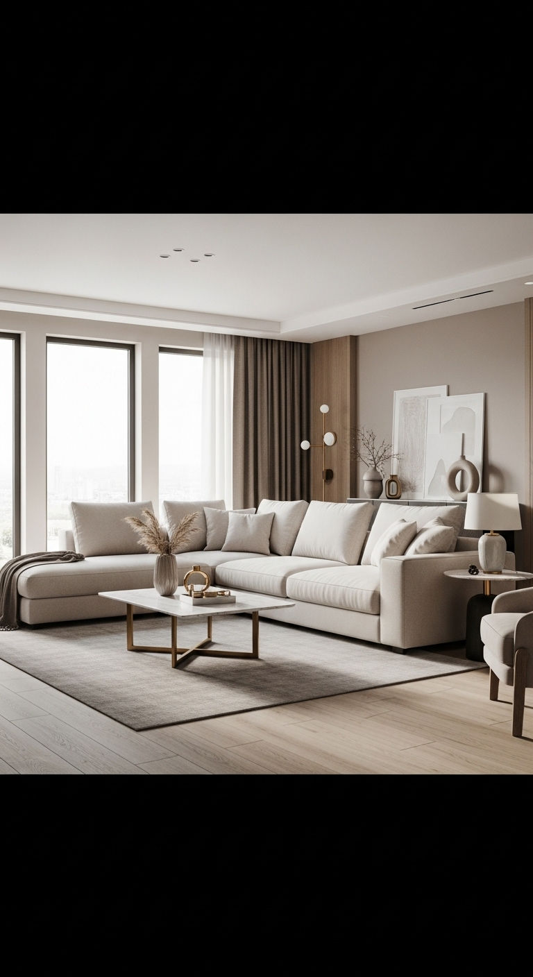 1. Modern Luxe Comfort