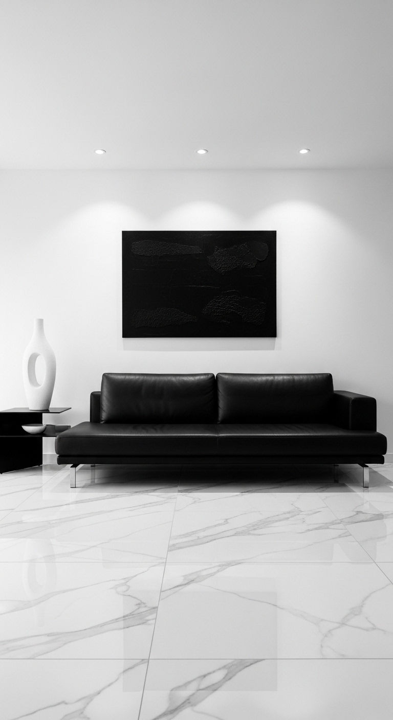 4. Monochrome Modern Luxe