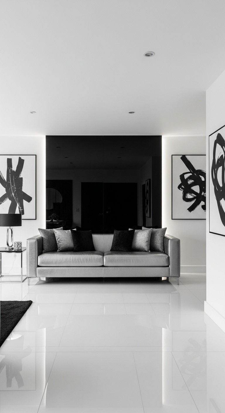11. Monochrome Modern Shine
