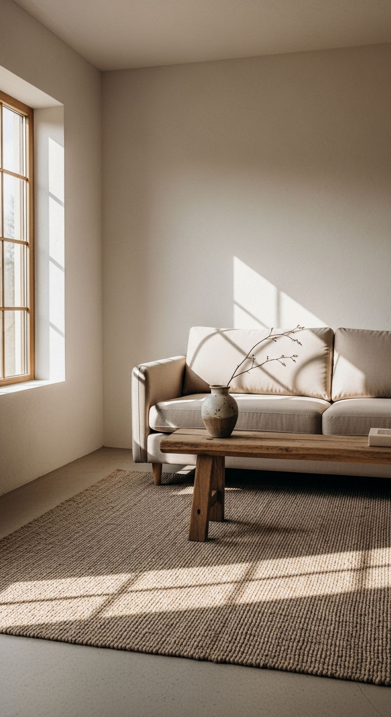 15 Rustic and Natural Sofa Living Room Ideas Full of Earthy Warmth 12 13. Mountain Lodge Warmth