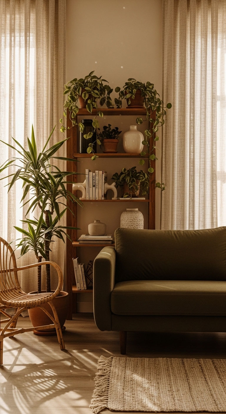 8. Olive & Earthy Calm