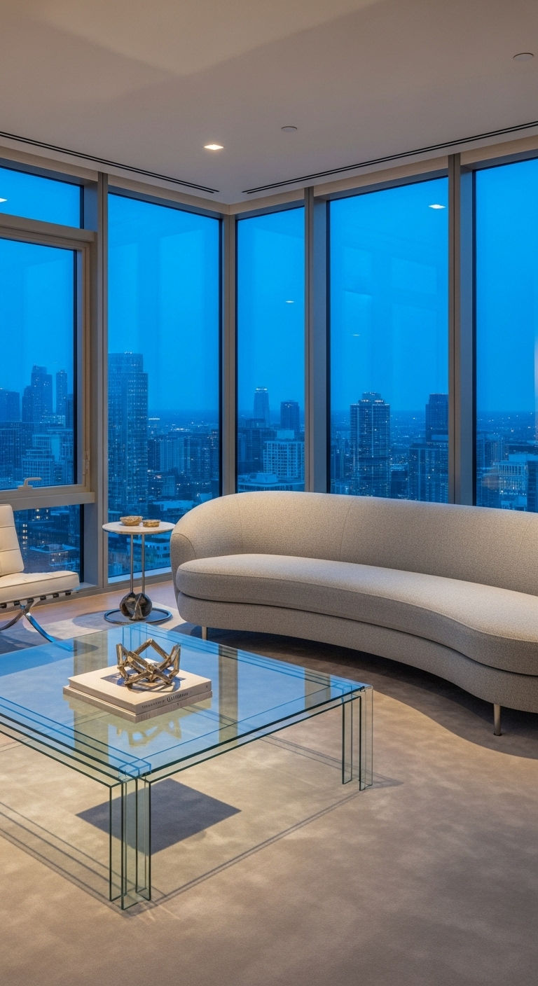 9. Open-Concept Urban Penthouse
