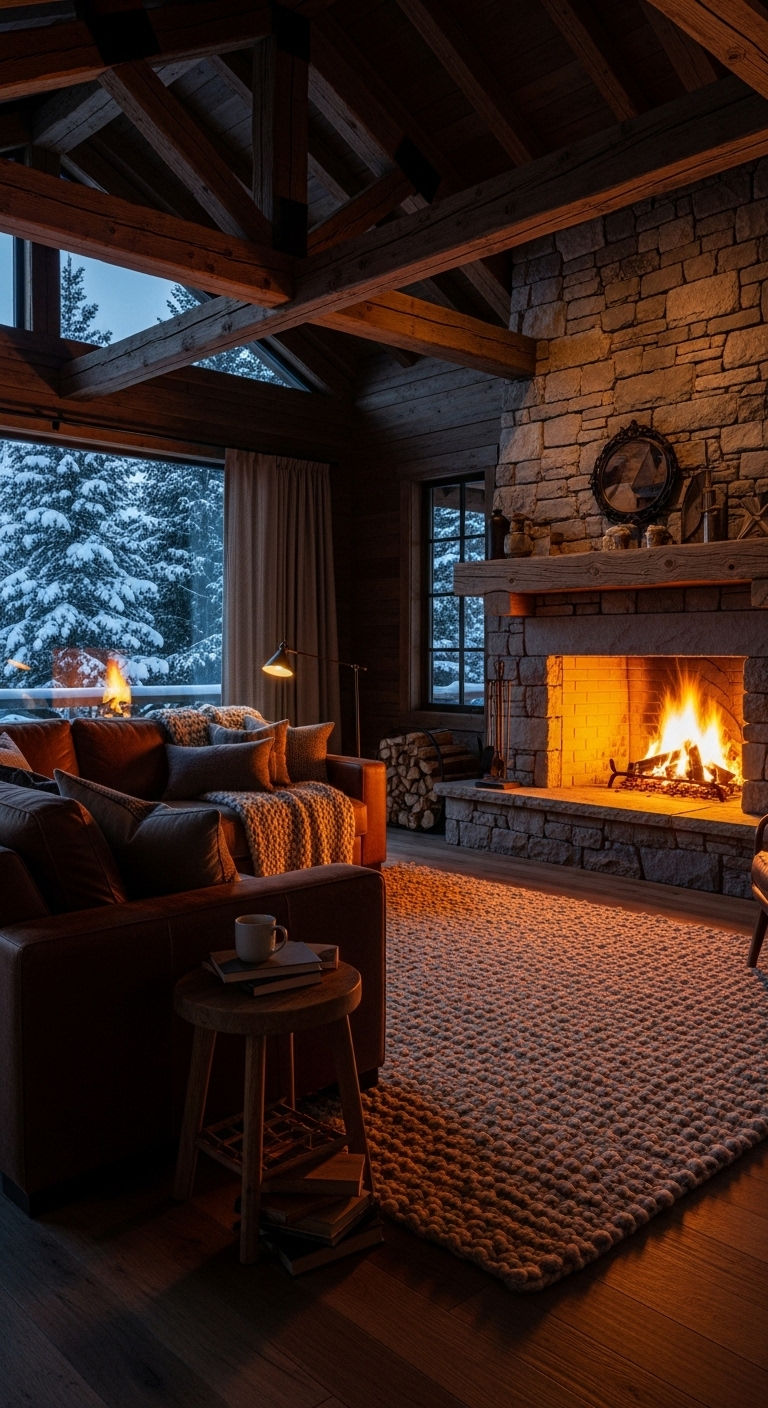 15 Rustic and Natural Sofa Living Room Ideas Full of Earthy Warmth 11 12. Organic Texture Retreat