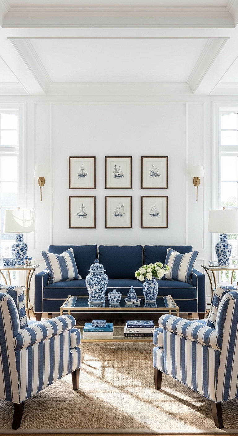 14 Classic Sofa Living Room Ideas That Stand the Test of Time 4 4. Parisian Apartment Sophistication