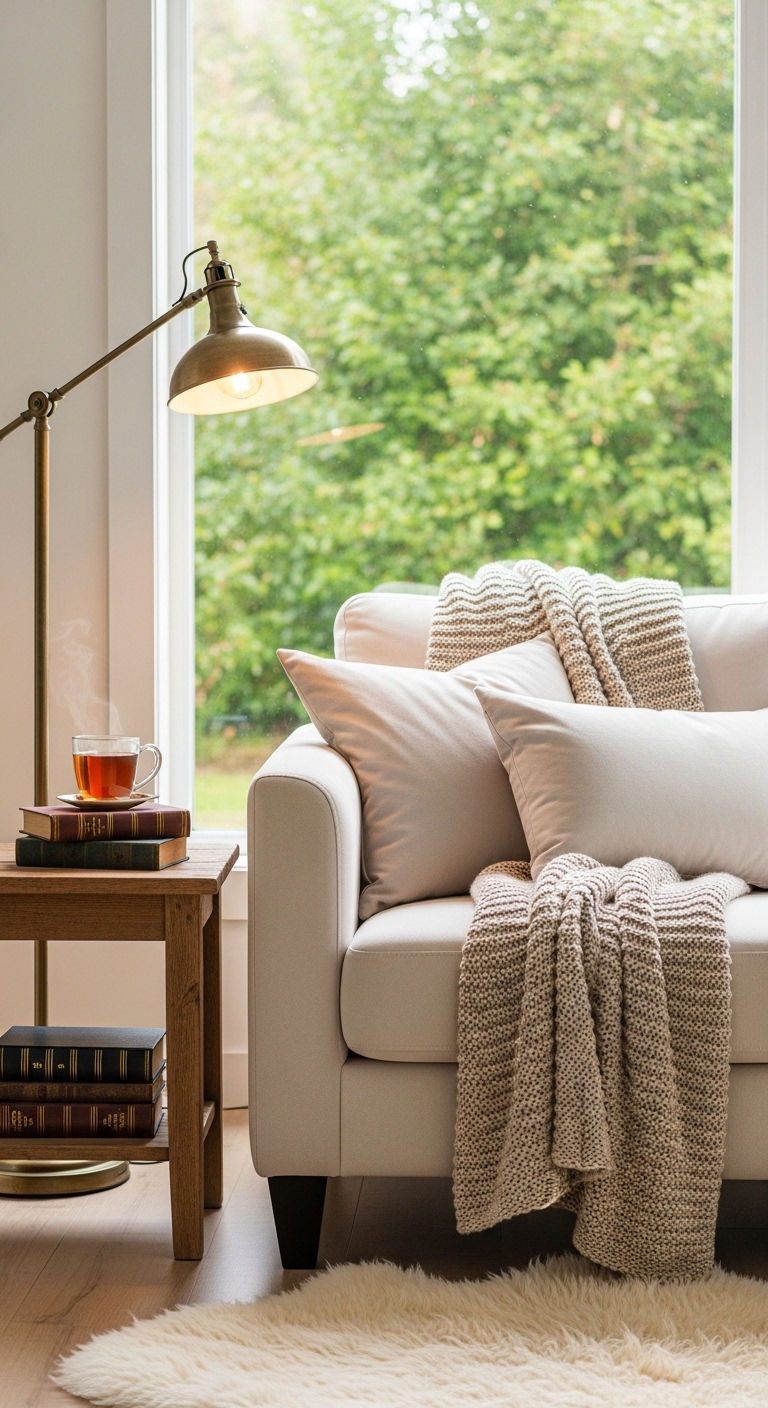 9. Reading Nook by the Glass