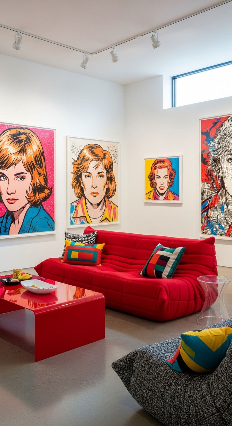 5. Retro Pop Art Statement