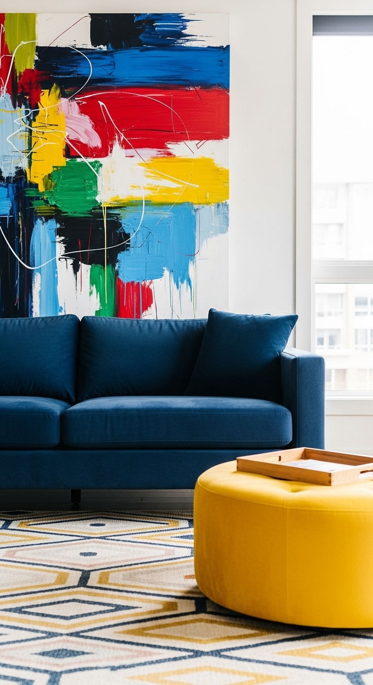 15 Sofa and Ottoman Living Room Ideas for Cozy, Versatile Seating 12 12. Romantic Neutral Haven