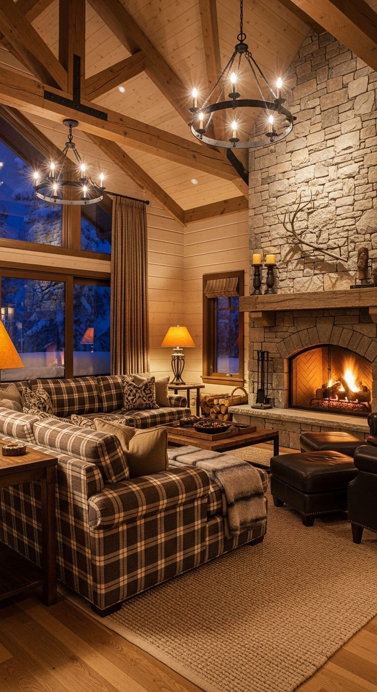 12. Rustic Lodge Luxury