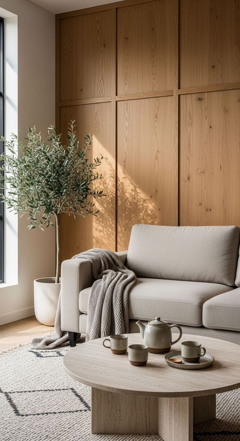 4. Soft Gray Calm Corner