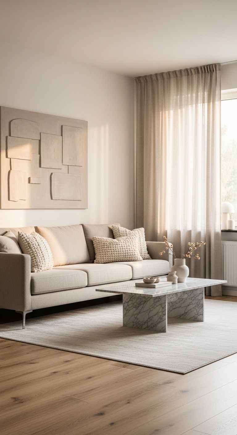 1. Soft Modern Minimalist Haven