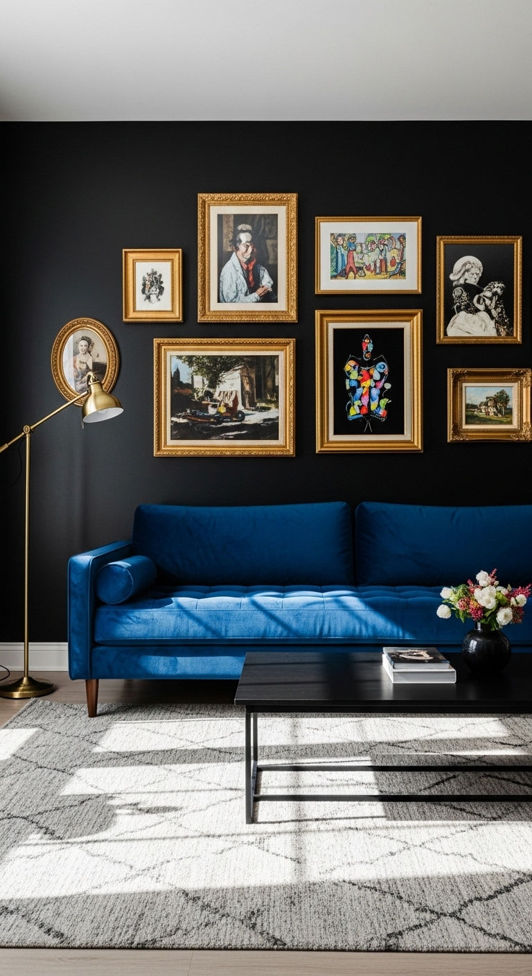 11. Statement Gallery Wall Power