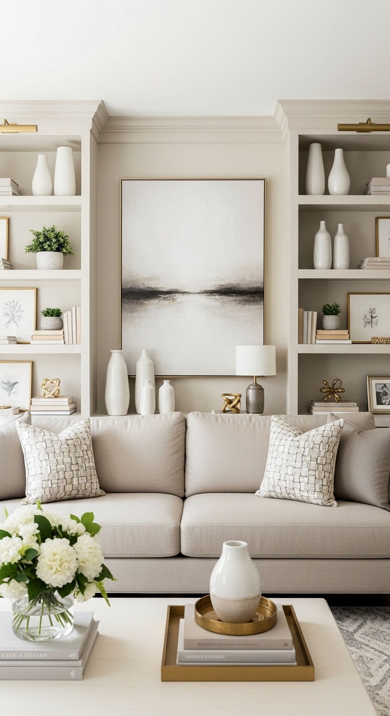 9. Symmetrical Built-In Elegance