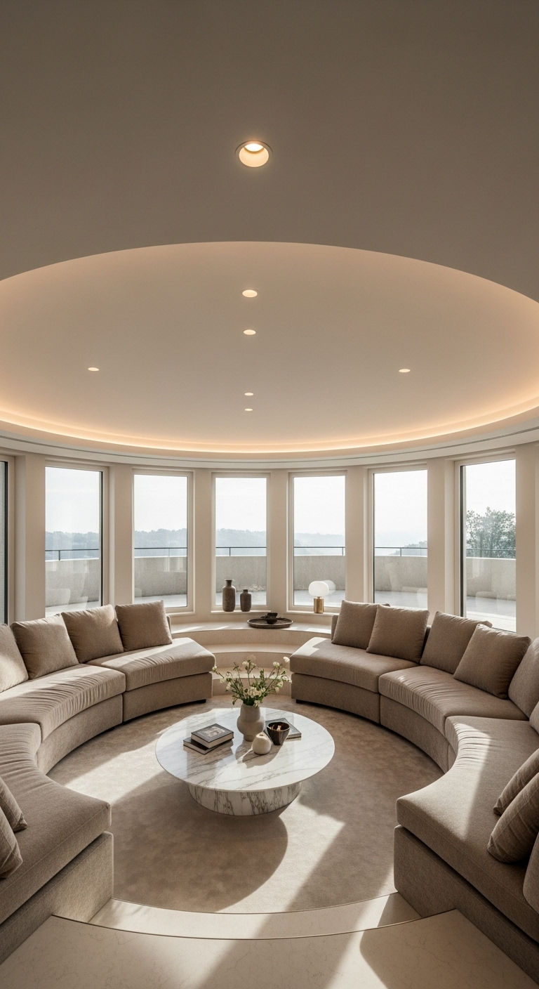 9. The Curved Conversation Pit