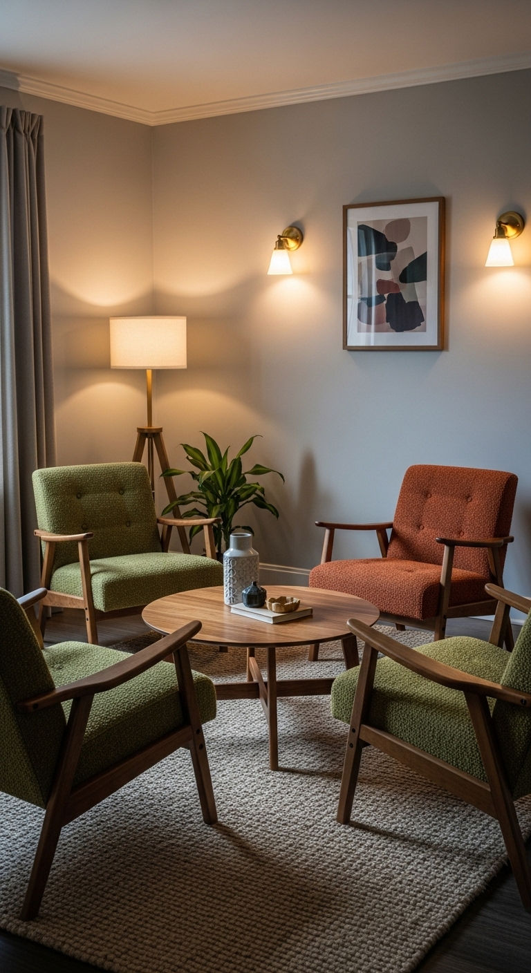 2. The Four-Chair Conversation Pit