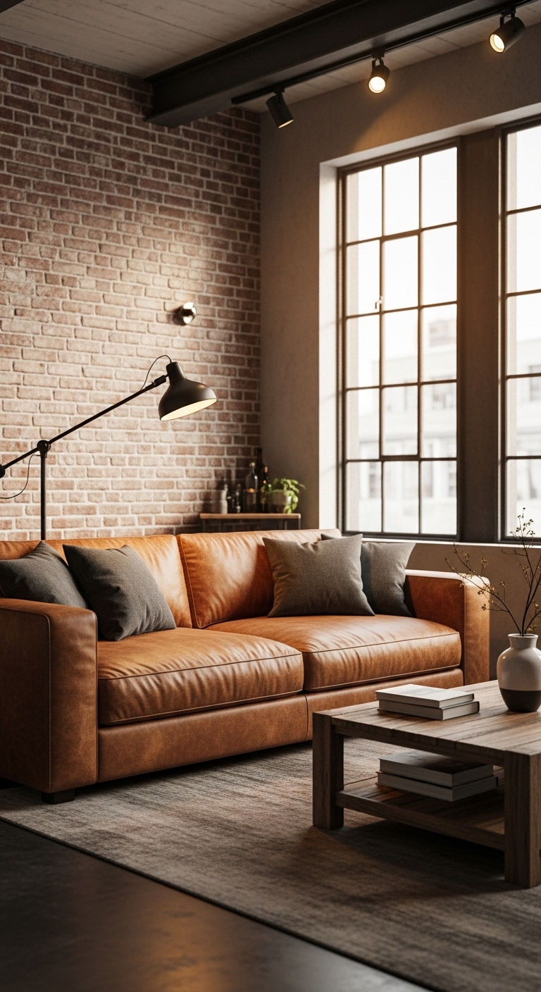 5. The Luxe Leather Lounge