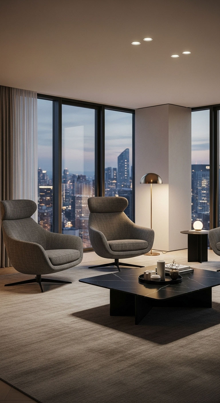 6. The Modern Swivel Setup