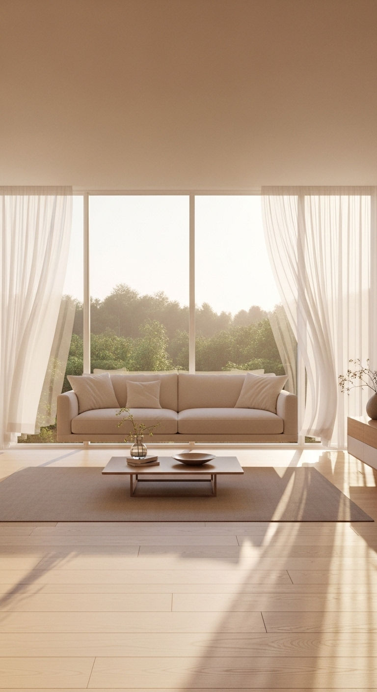 14. Window-Facing Lounge Layout