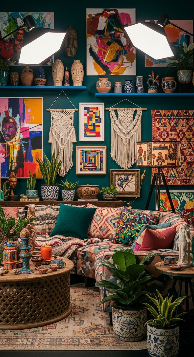 14. Artistic Boho Expression