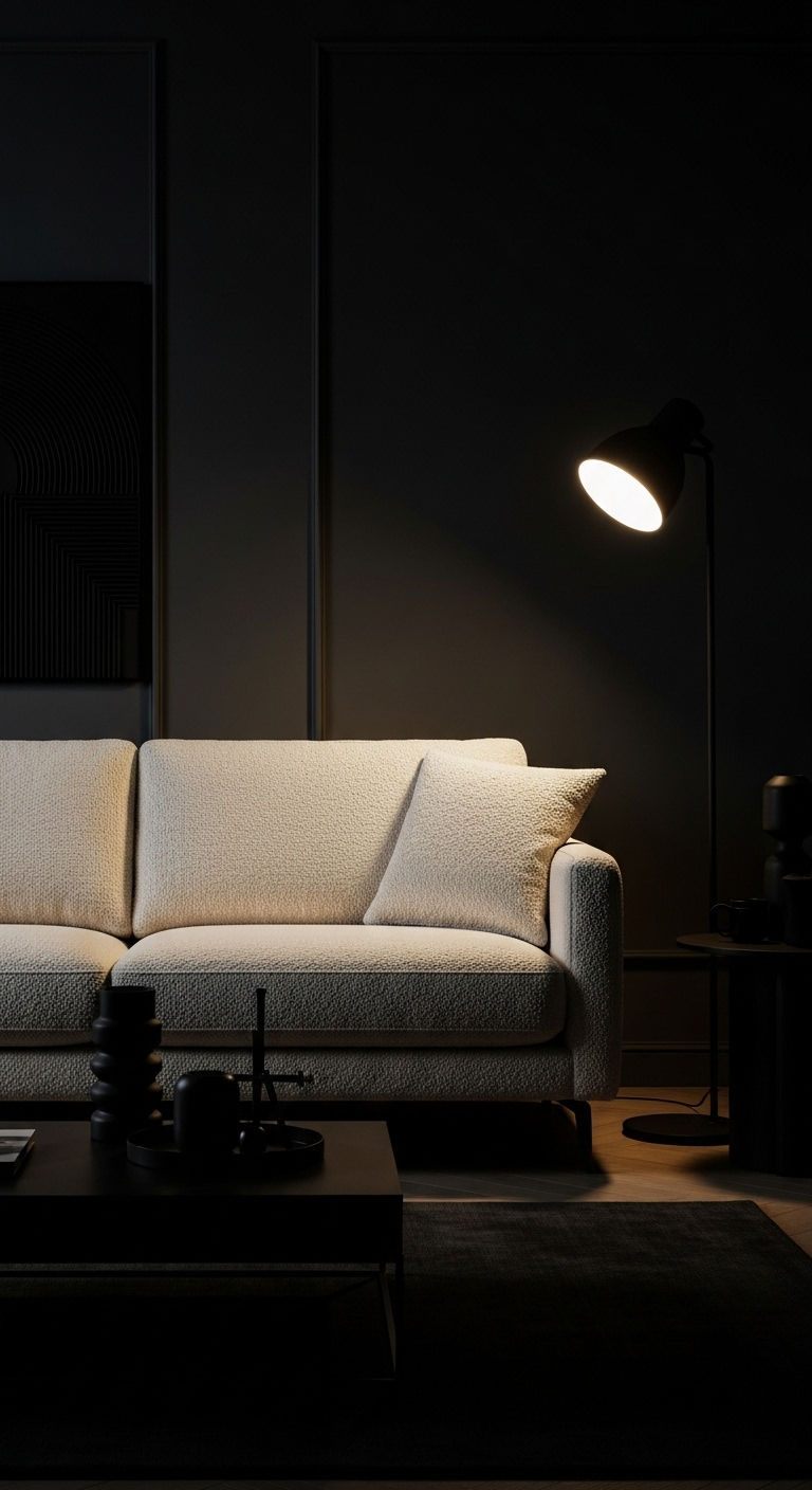 9. Boucle in a Dark Moody Space