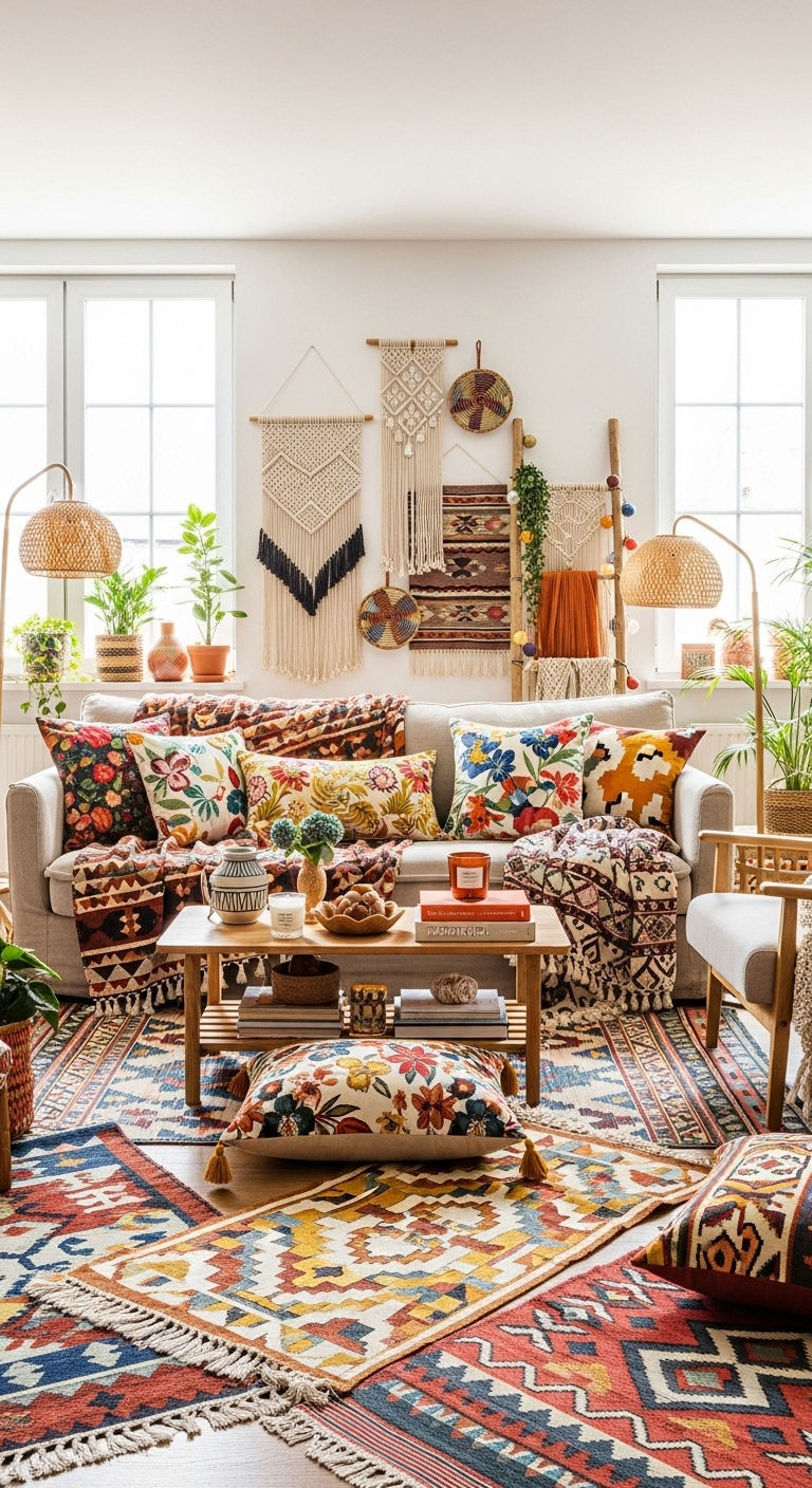 18. Eclectic Pattern Play Zone