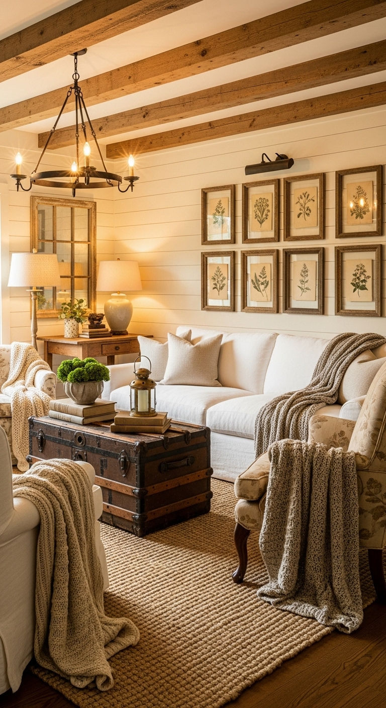 10. Farmhouse Linen Comfort